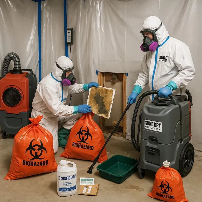 Contaminated Water Handling Protocols process in Dixon, KY